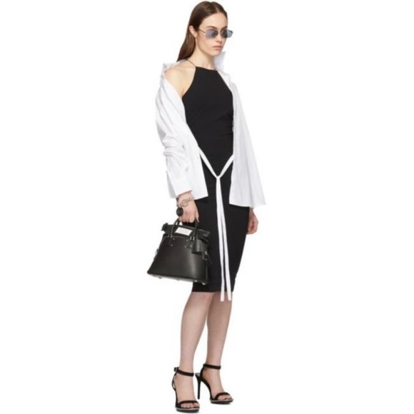 T by Alexander Wang. Black Jersey Swim Crisscross Short Casual Dress - Size M - Picture 6 of 10